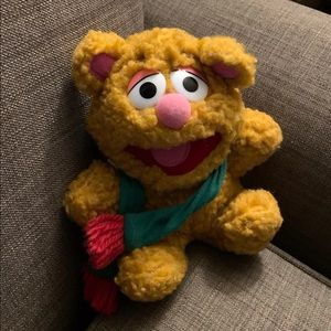 Vintage Jim Henson Baby Fozzie Bear 1987 plush